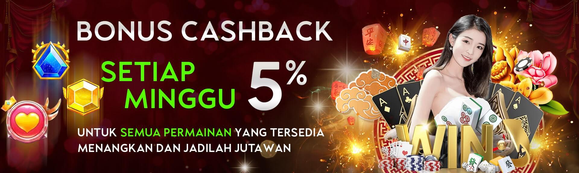 Cashback 5%